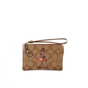 NWT COACH Bonnie Cashin Coin Purse Khaki